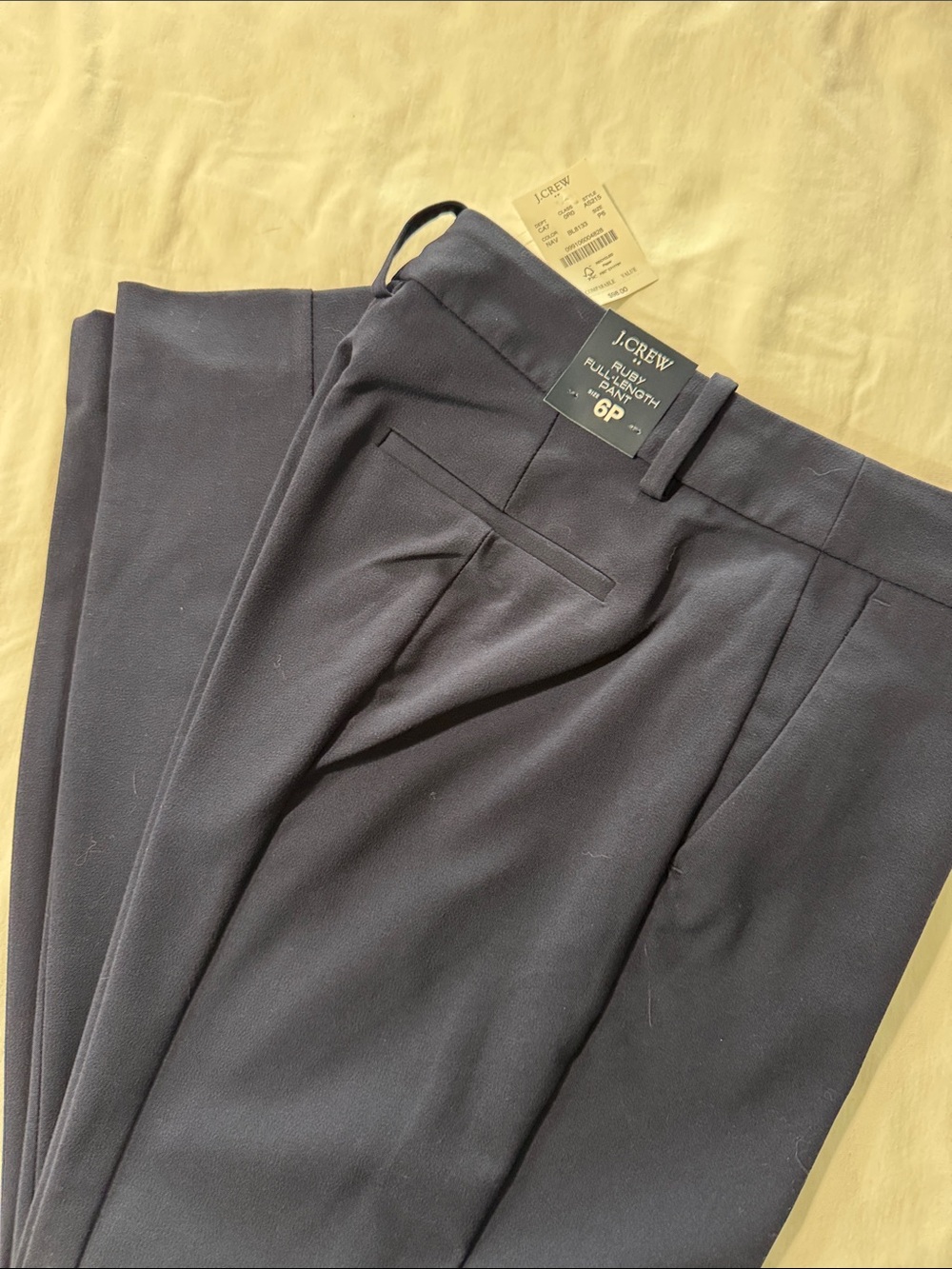 J. Crew Dark Navy Dress Pants - Straight Fit